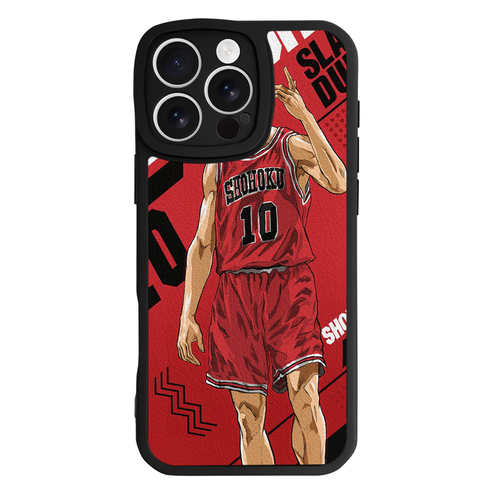 （画像用） SLAM DUNK／スラムダンク 【iPhone 16シリーズ対応】シリコンスマホケース（レザー調） 材質：シリコン